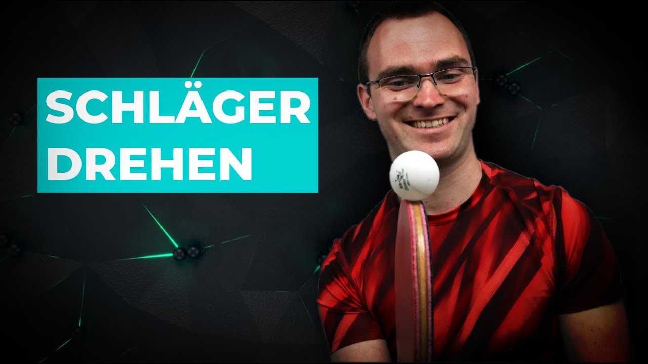 Materialspieler dreht seinen Schläger mitten im Ballwechsel - Teil 1