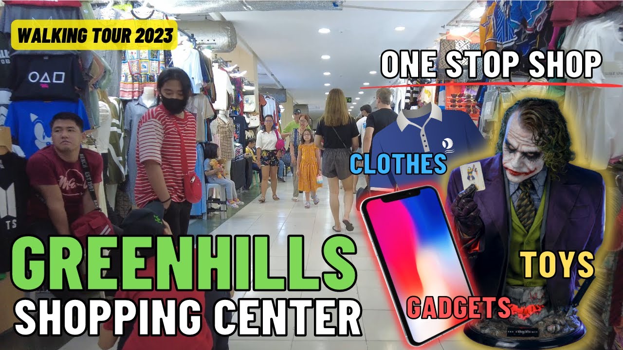 [4K] GREENHILLS SHOPPING MALL - One Stop Shop for Gadgets, Clothes and Toys | Walking Tour 2023