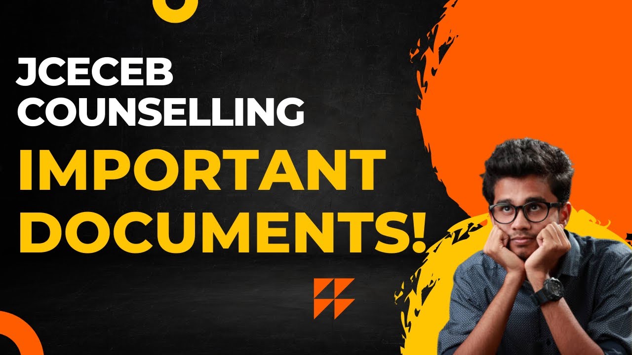 Jceceb Counselling Important Documents BTech | Jee Main Counselling | Jceceb Admission | Jceceb 2022