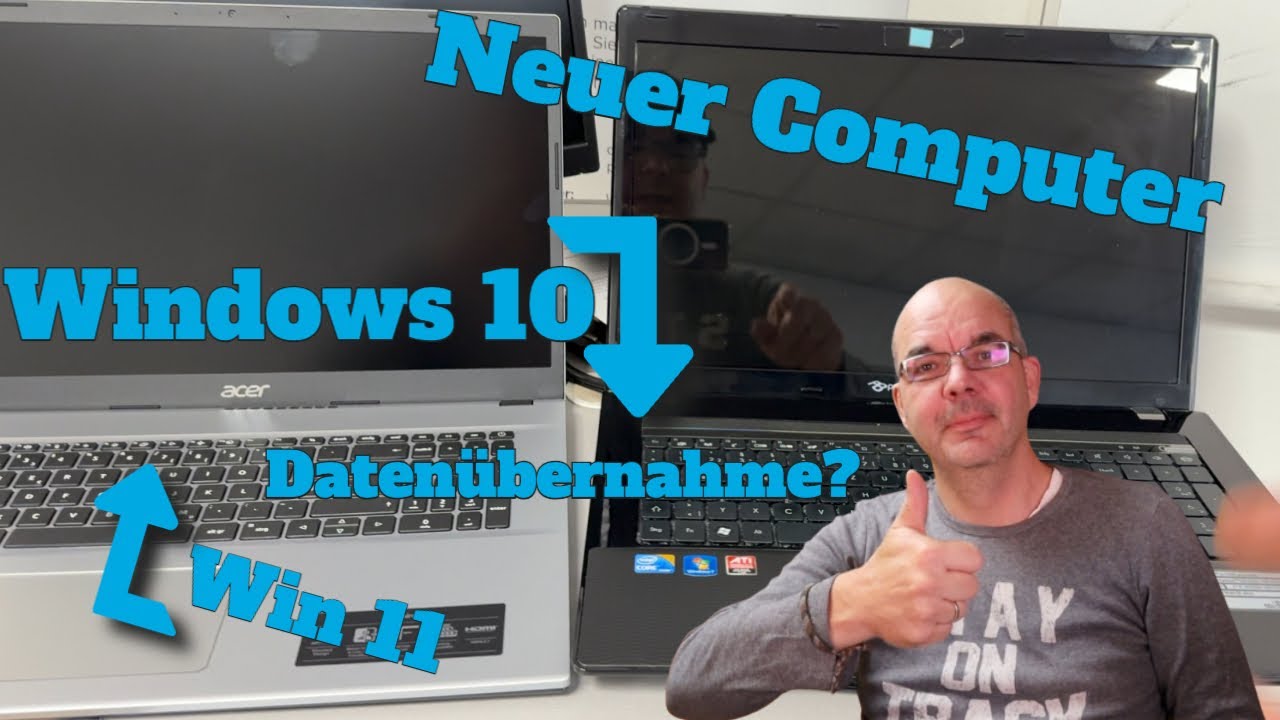 Alle Daten auf einen neuen Computer &uuml;bertragen und auf Win 11 Updaten