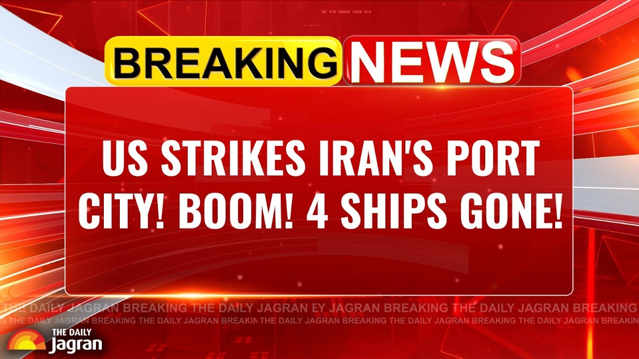 Deadliest! Iran's Coast In Chaos: US Launches Missile Attack On Iranian Anti Missile Ship In Sirik