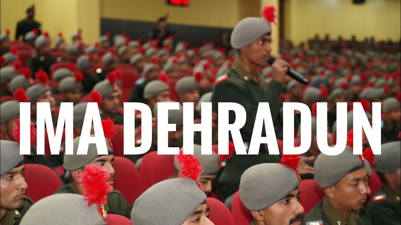 Army Commander Western Command visits IMA Dehradun | Address to the Officer Cadets 🇮🇳 #indianarmy 