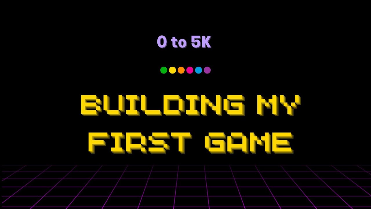 I'm making my first Indie game | Week 1 of 0 to 5K/month