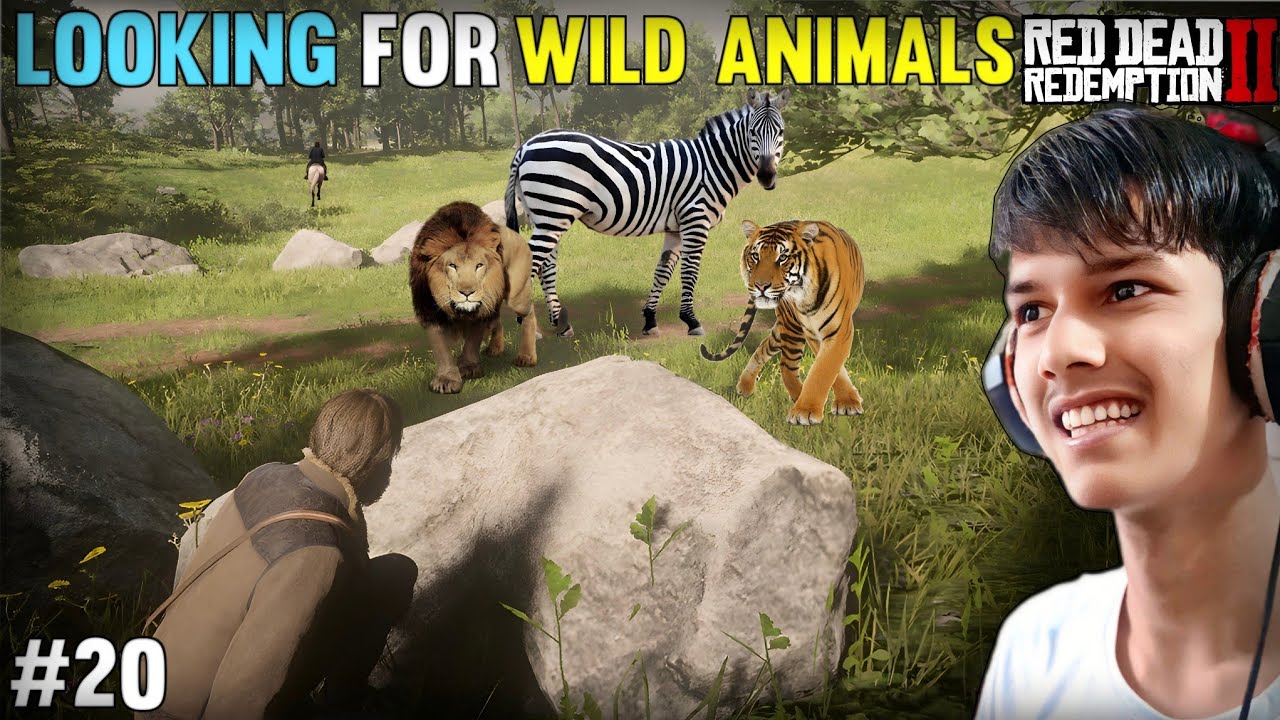 Finding Most Dangerous Wild Animals 🔥 | Red Dead Redemption II Gameplay #20  #hindigameplay #gaming 