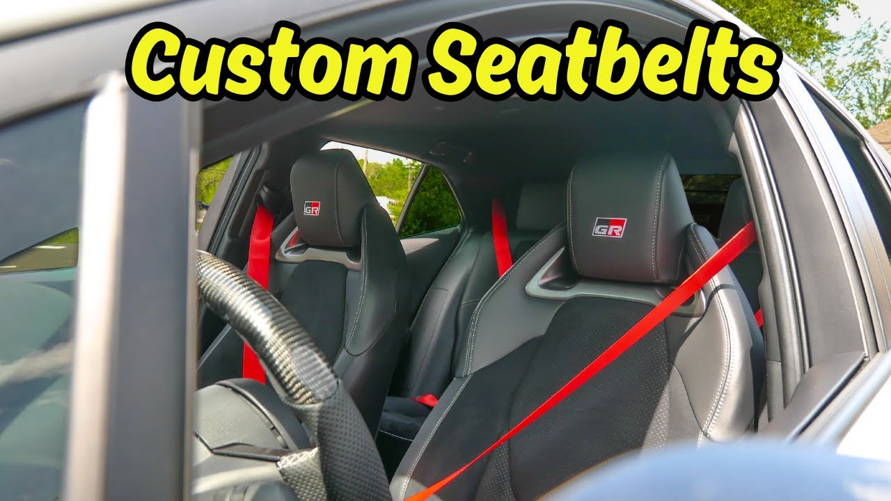 I Changed my SEATBELTS to RED !! (Complete Detailed Tutorial)