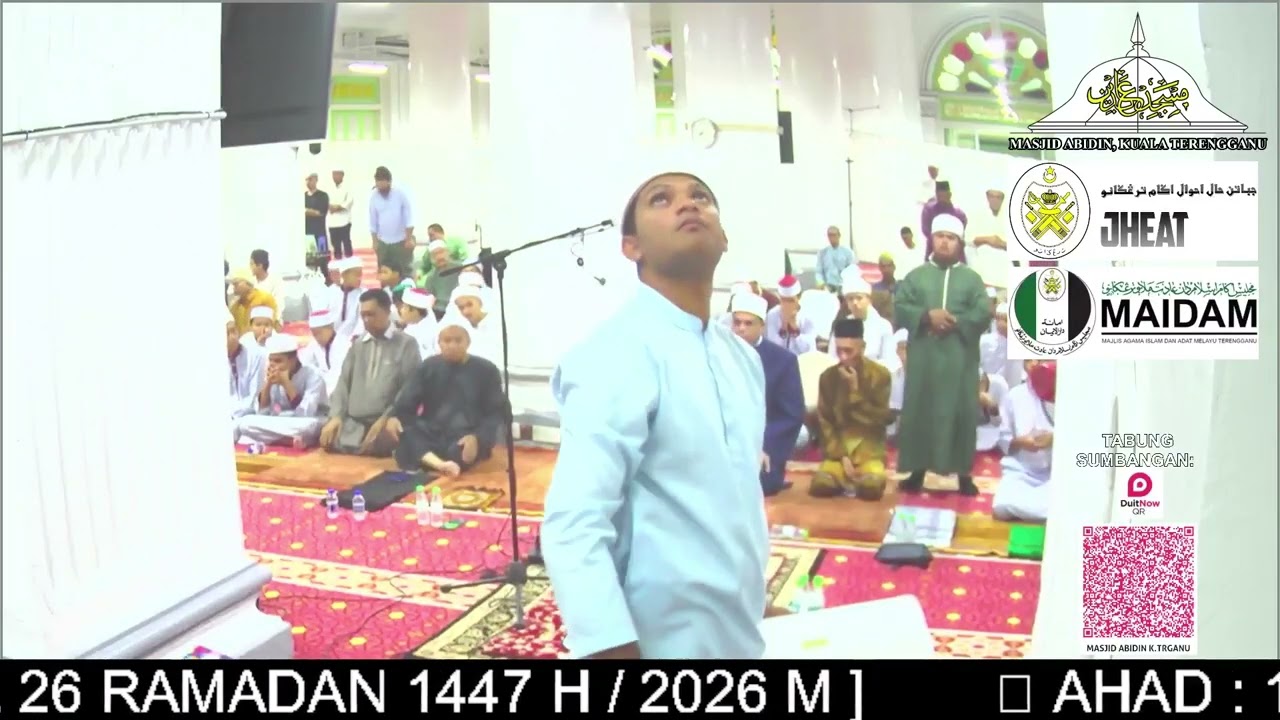 SYEIKH DR. MOHAMED ABDEL HAMID KULAIB AL-AZHARI / SOLAT ISYAK & SOLAT TERAWIH MALAM KE 26 RAM 1447 H