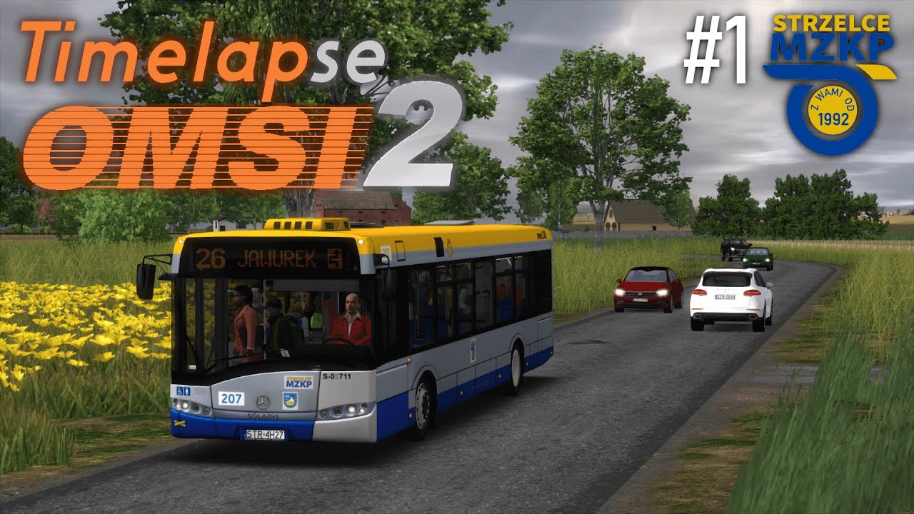 OMSI 2 Timelapse #1 | MZKP Strzelce | Solaris Urbino 12 #207 | Linia 26 🚌