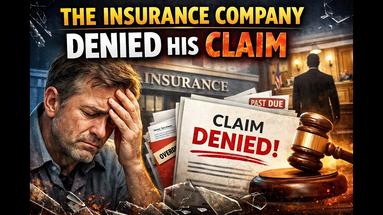 The Insurance Company Denied His Claim — Big Mistak