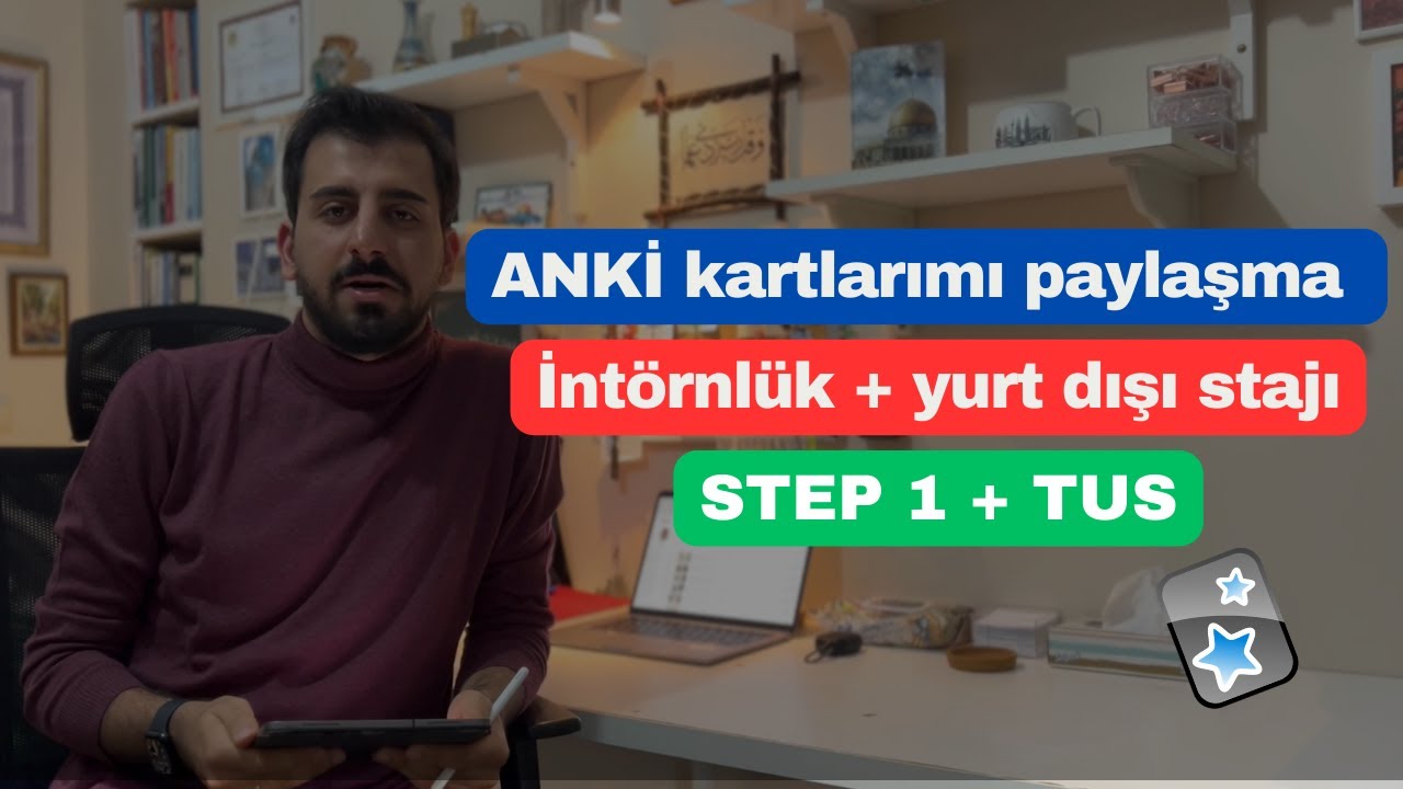 TUS Tecrübeleri-5: Anki Kartlarımı Paylaşma I STEP-1 + TUS
