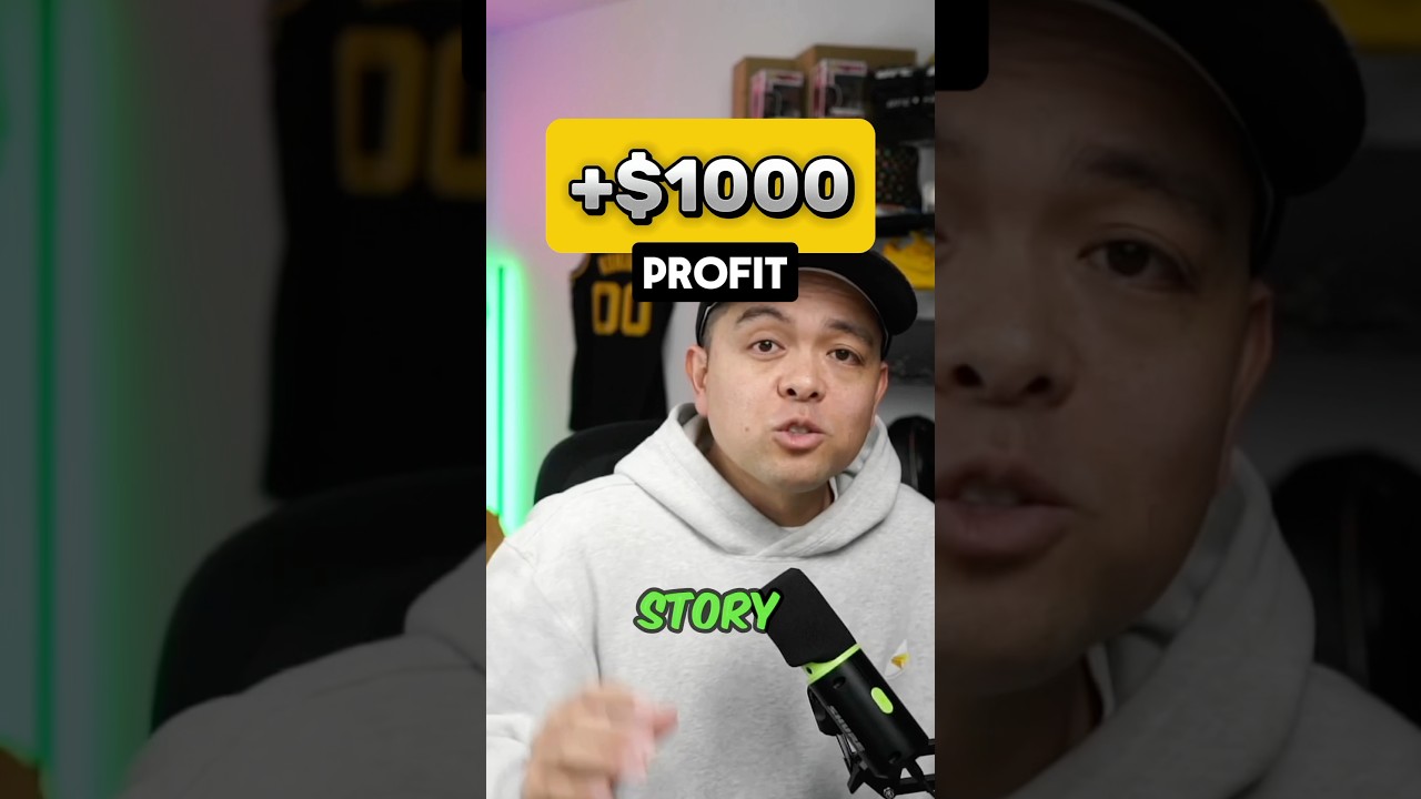 He Made $1000 Profit on 1 Card Deal #business #sportscards
