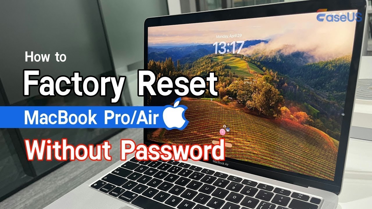 Mac ohne Passwort auf Werkseinstellungen zurücksetzen für macOS Sonoma Ventura Monterey