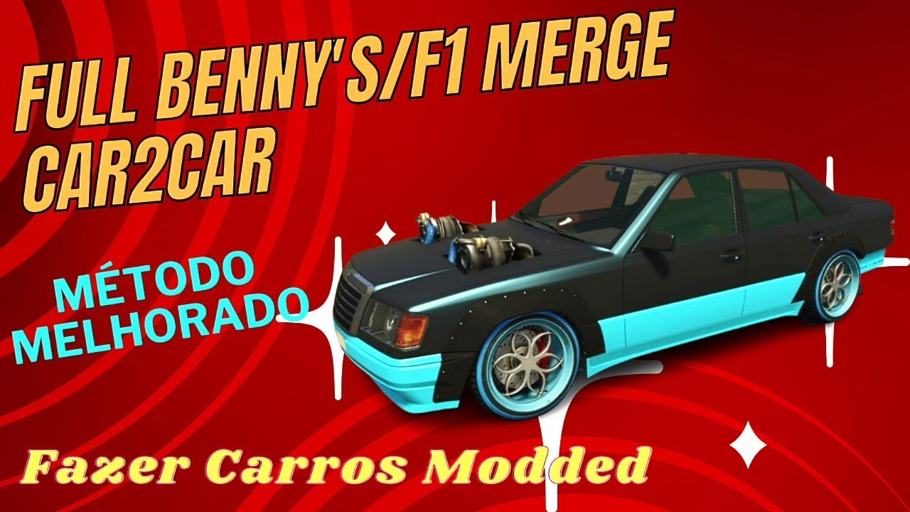 💥MELHORADO💥FULL MERGE CAR2CAR🔥COMO FAZER CARROS MODDED🔥PS5, PS4 e XBOX🔥GTA ONLINE