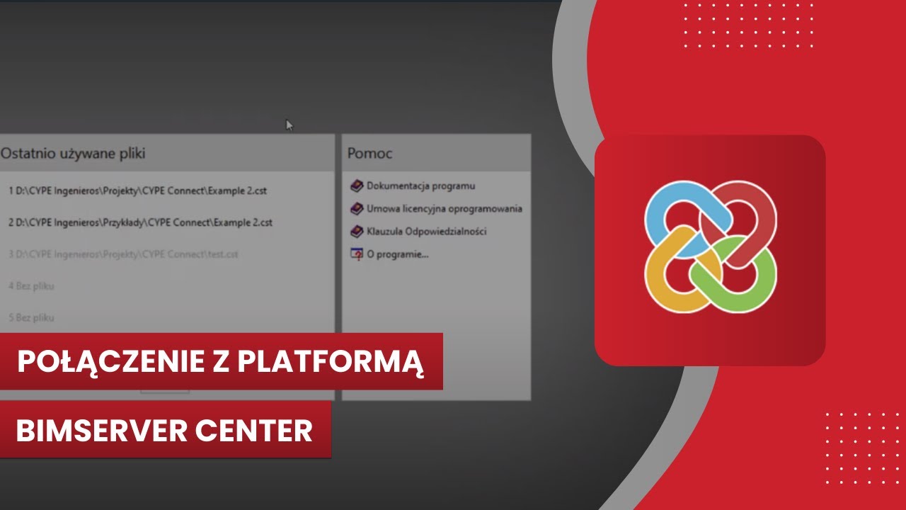 Połączenie z platformą BIMserver center