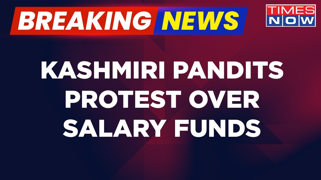 Breaking News | No End To Salary Row | Kashmiri Pandits Stage Agitation, Demand Release Of Funds