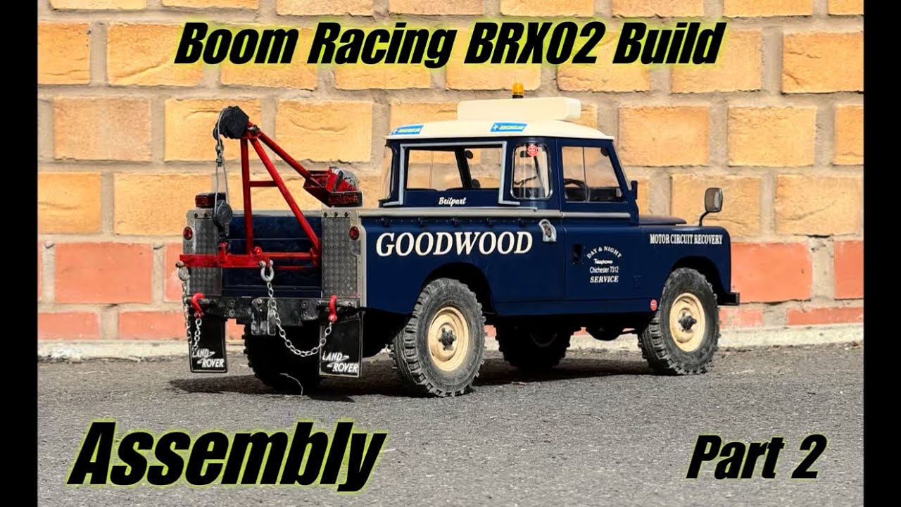 Boom Racing BRX02 Build | Assemly | Part 2 of 2