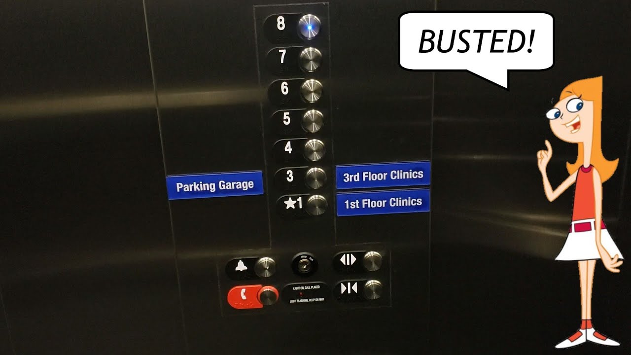 BUSTED: Otis Gen2 MRL Traction Elevators @ Henry Ford Medical Center, Bloomfield Township, MI
