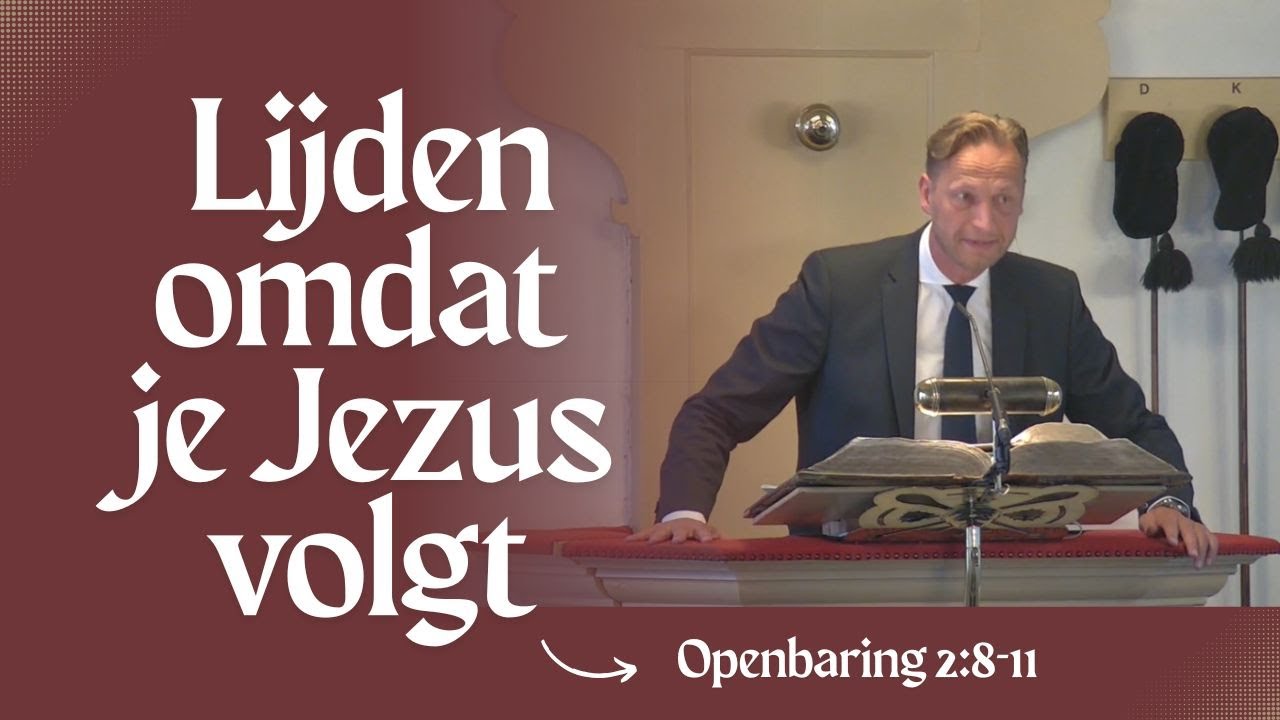 Lijden omdat je Jezus volgt | Jacques Brunt