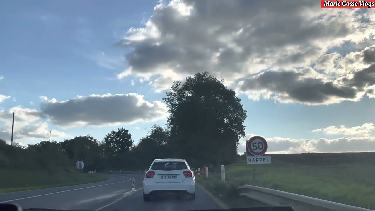 Road Trip from Dieppe to Rouen France