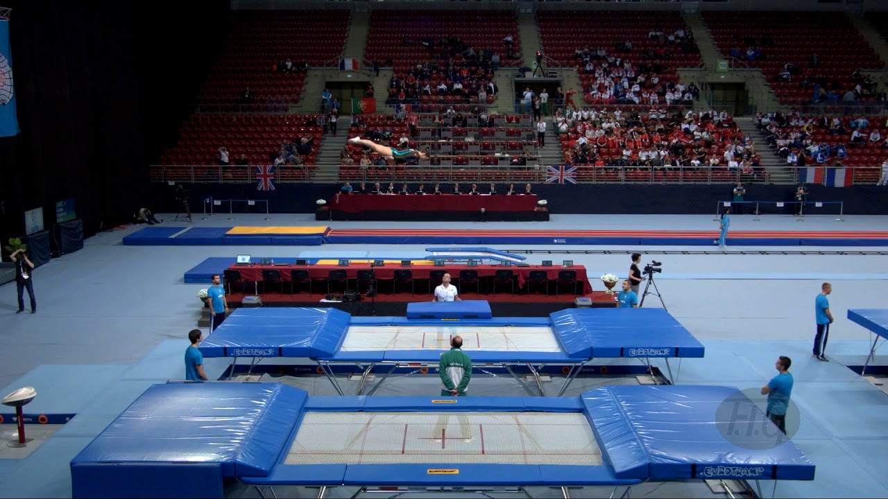 ARTHUR Claire (AUS) - 2017 Trampoline Worlds, Sofia (BUL) - Qualification Trampoline Routine 1
