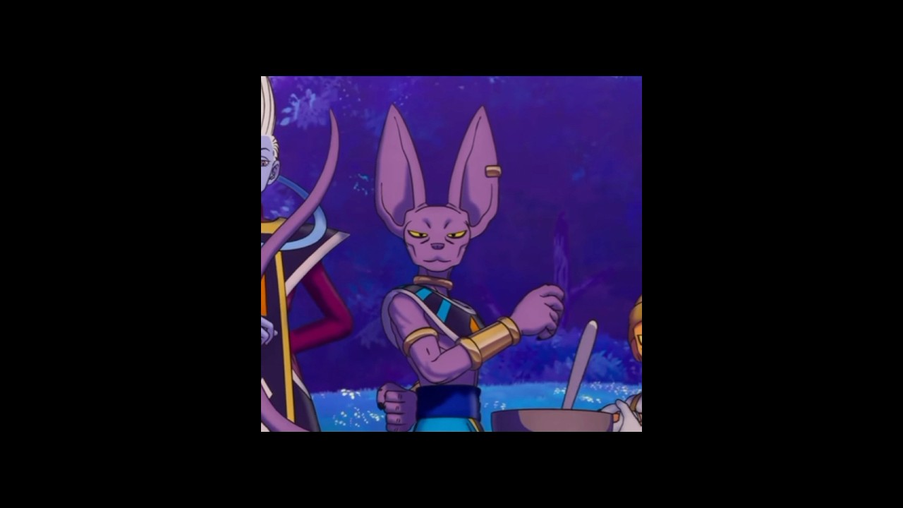Berus found his type #berus #whis #goku #vegeta #broly #dragonball #dbz #trending #fyp