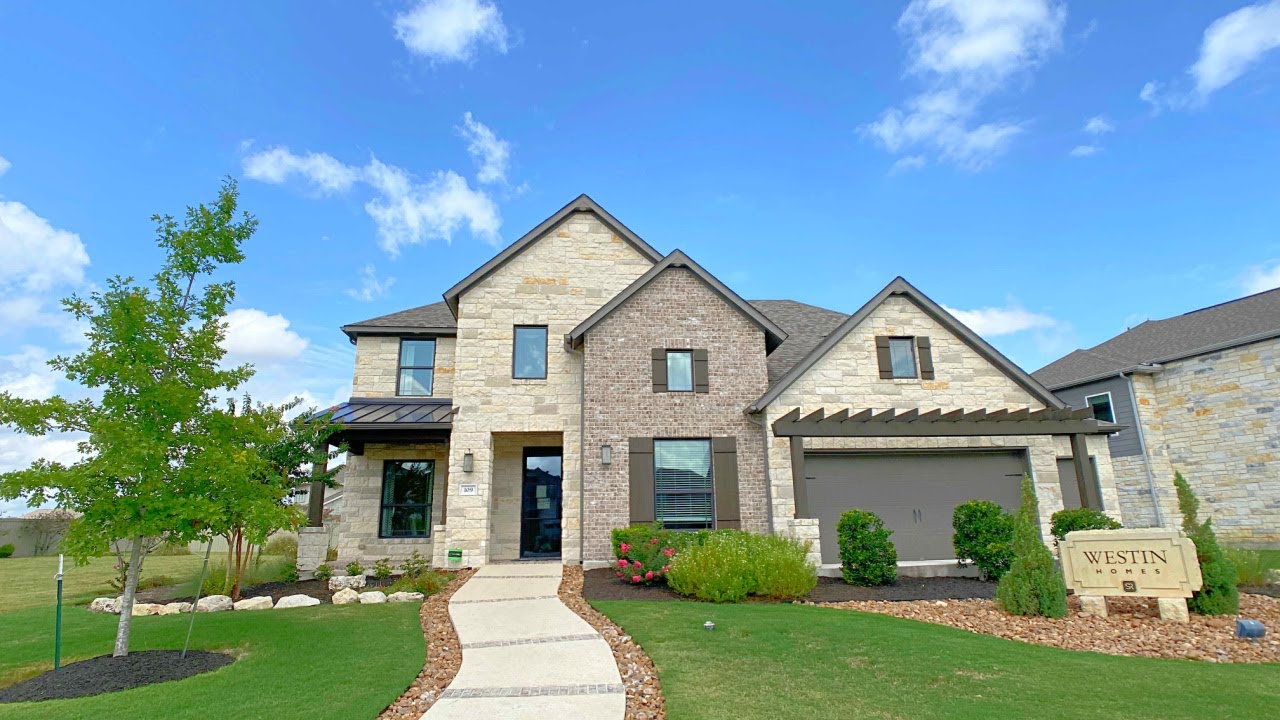 3300+ sq ft Bellagio II Plan by Westin Homes in Liberty Hill, TX | Santa Rita Ranch