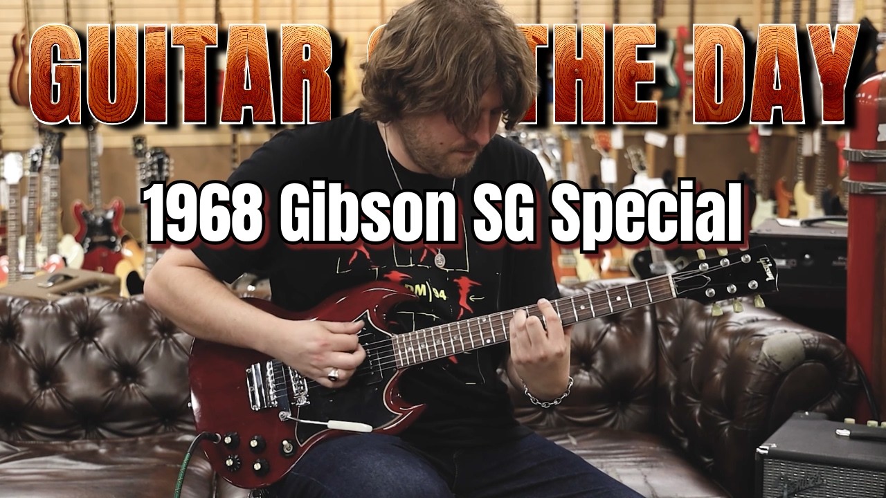 Gibson SG Special Cherry 1968 года | Гитара дня