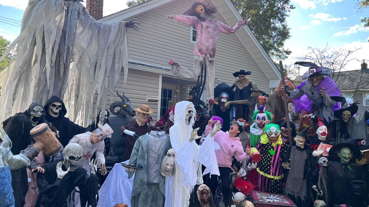 My Full 2023 Halloween Animatronic Collection | 70 Animatronics