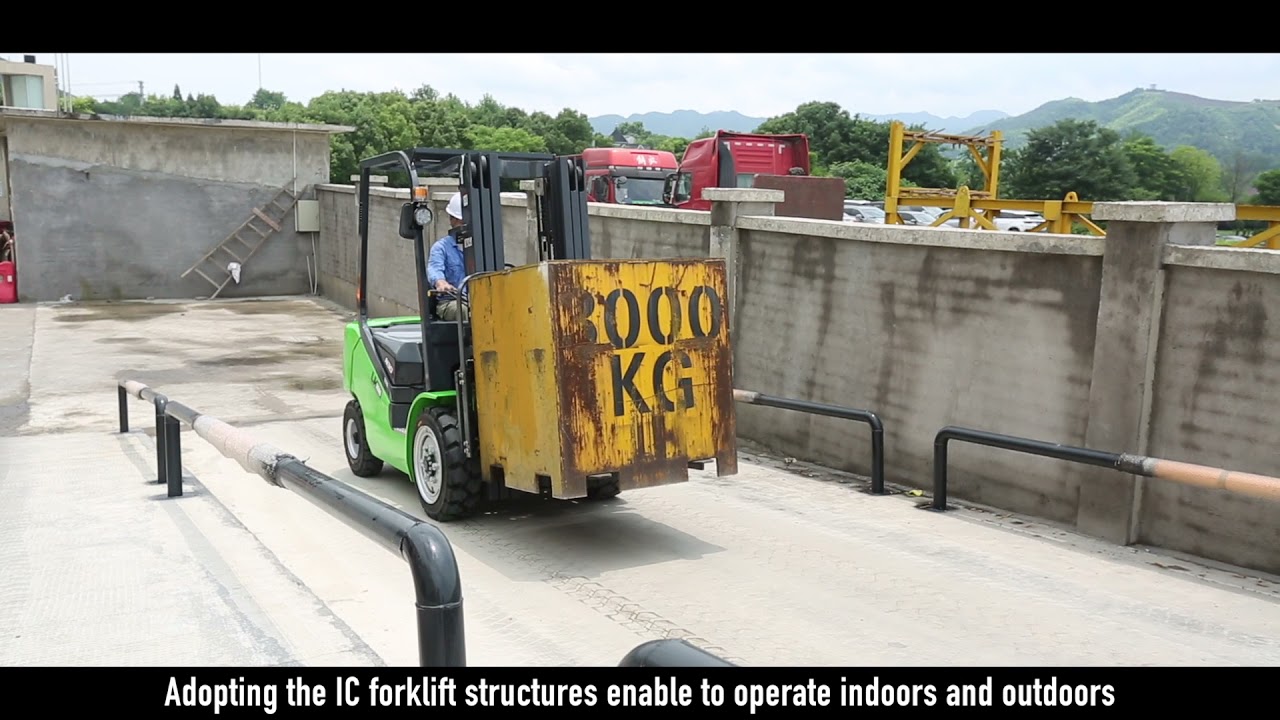 UN Forklift LITHIUM BATTERY FORKLIFT CONVERTED FROM DIESEL FORKLIFT