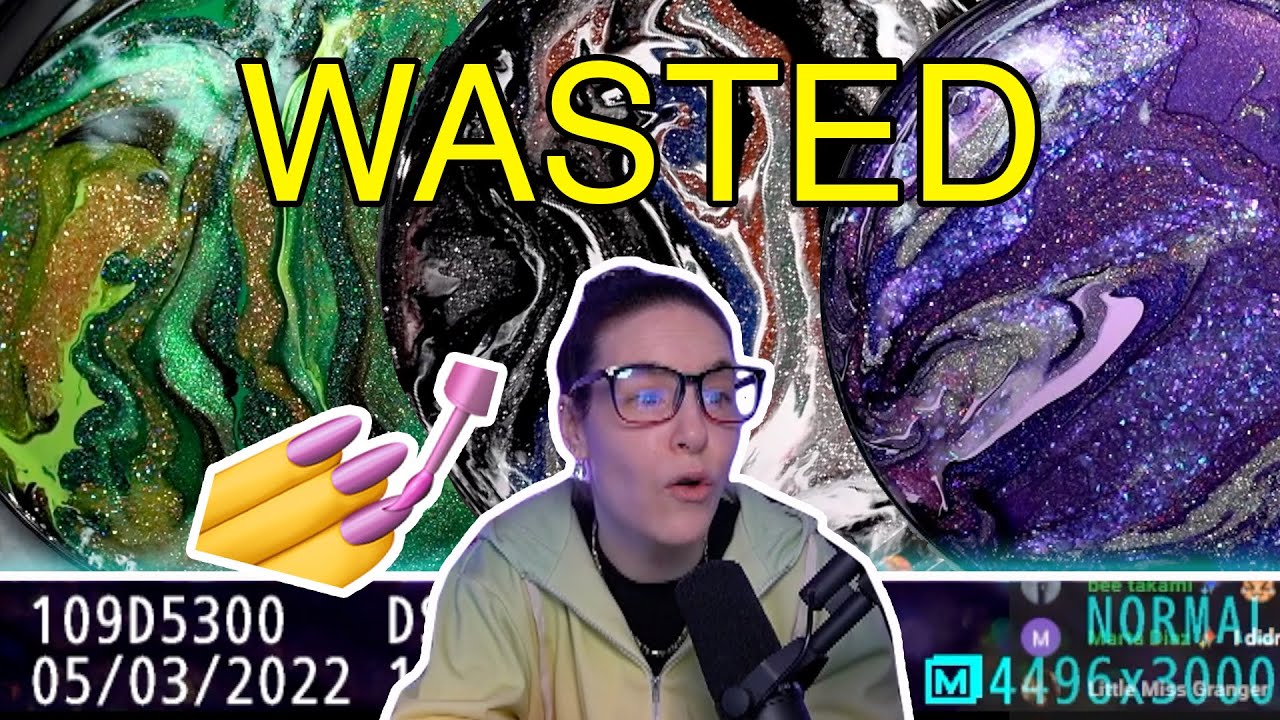 Behind the scenes of WASTING NAIL POLISH💅 - Simply Stream Highlights