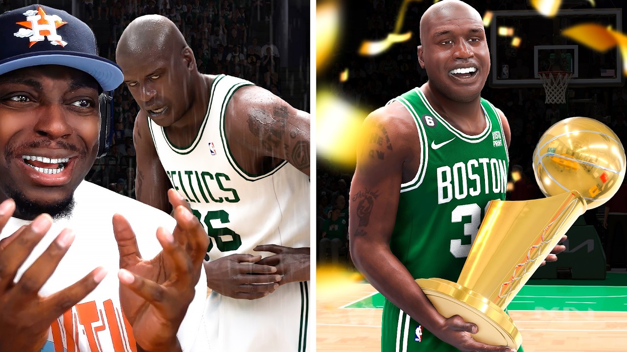 Attempting To Save Celtics Shaq 13 years Later... NBA 2k25