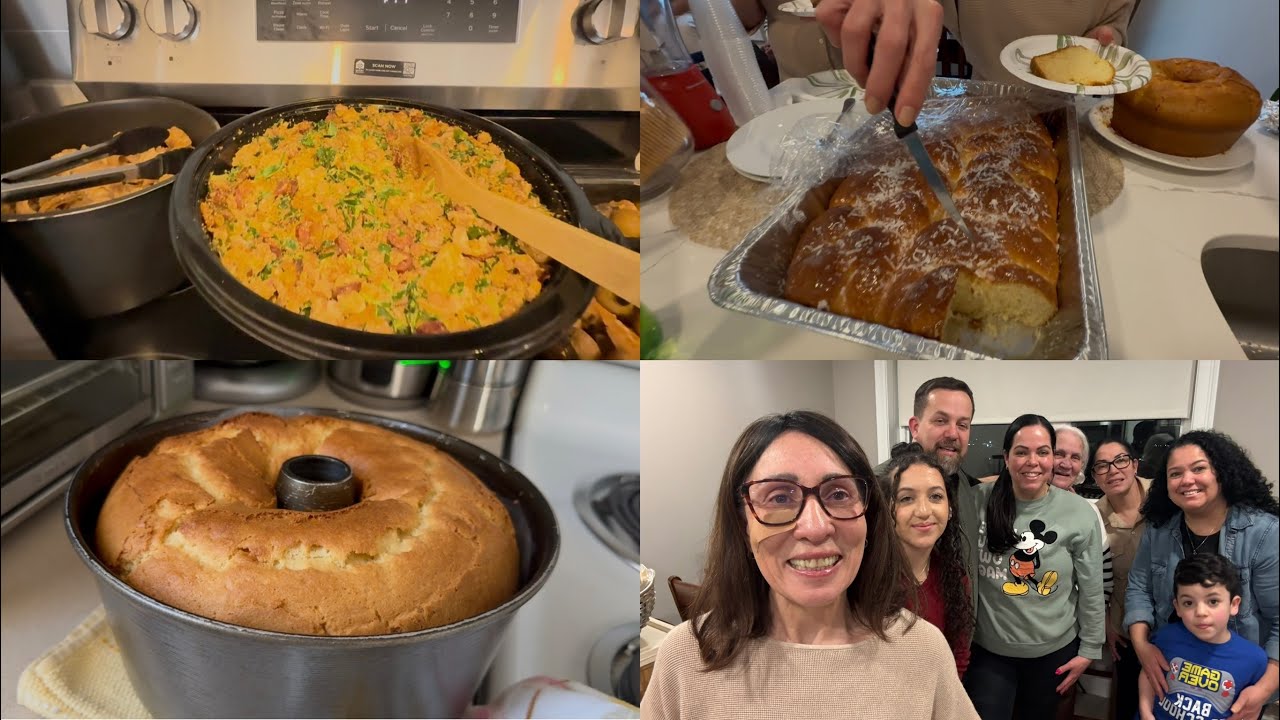 FELICIDADE É REUNIR A FAMÍLIA PARA O ALMOÇO + ABRAÇOS 