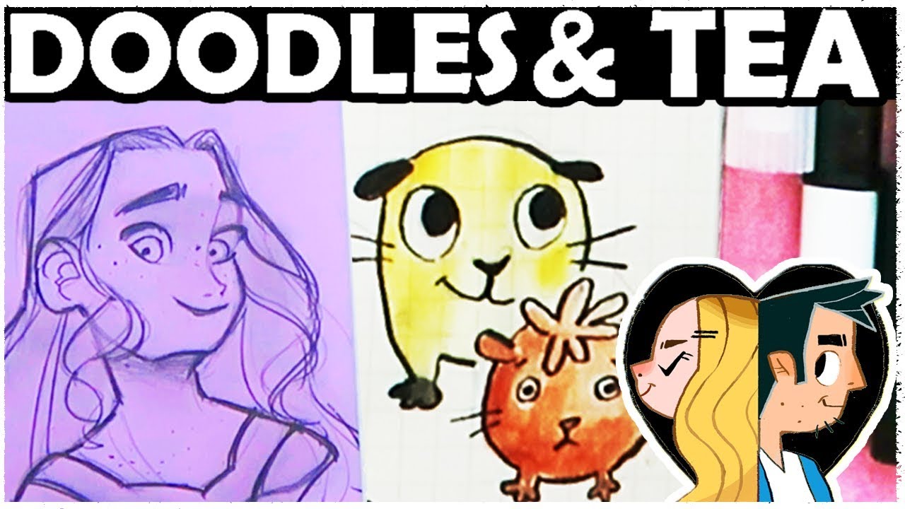 When Life Falls Apart, We Just Draw.. (Doodles & Tea Sketchbook Chat)