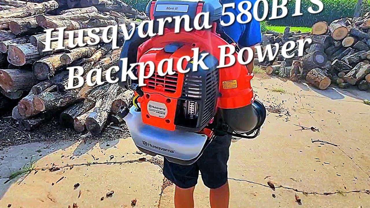 Husqvarna 580BTS Backpack Blower First Impressions