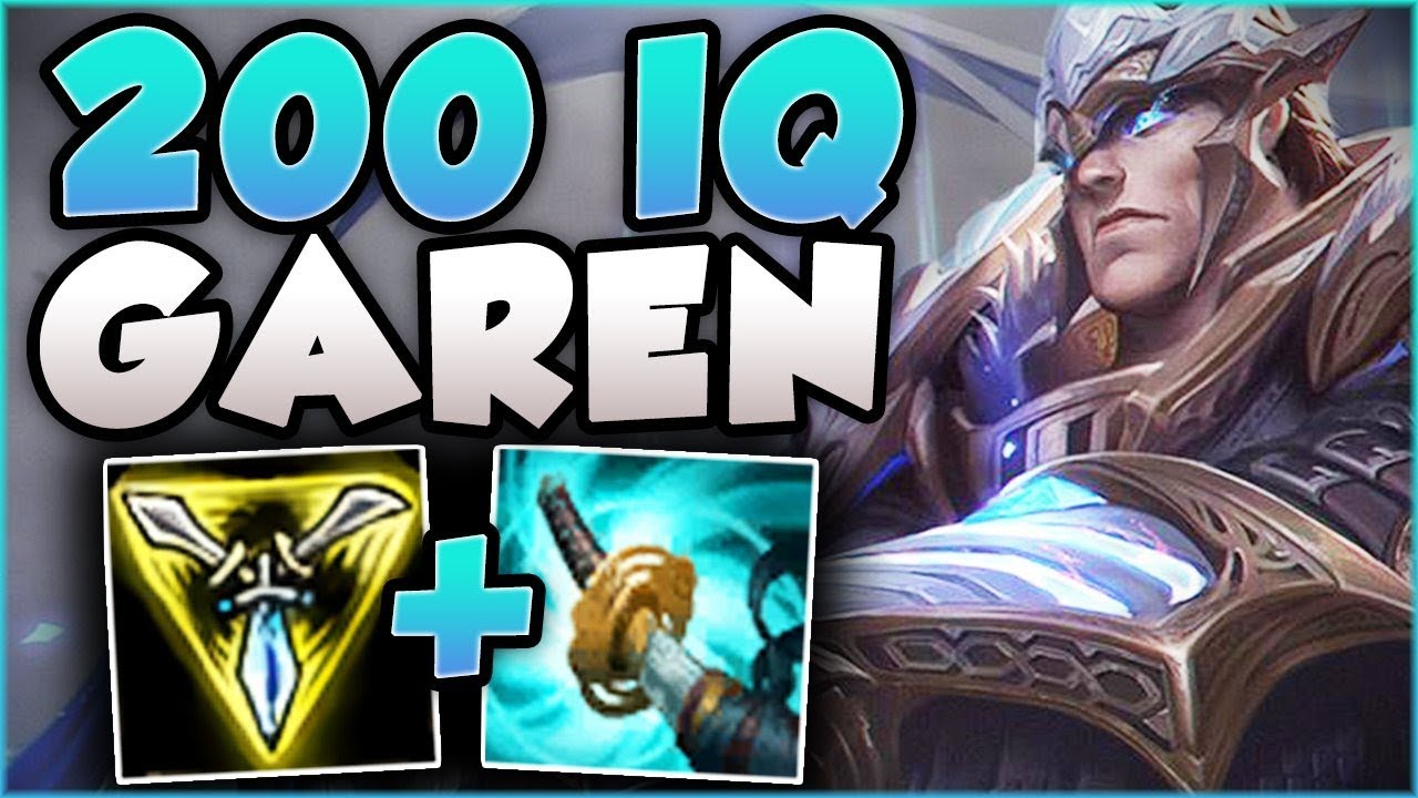 WTF! ONE GAREN Q DID HOW MUCH DAMAGE?? 100% CRIT TRIFORCE GAREN TOP GAMEPLAY! - League of Legends