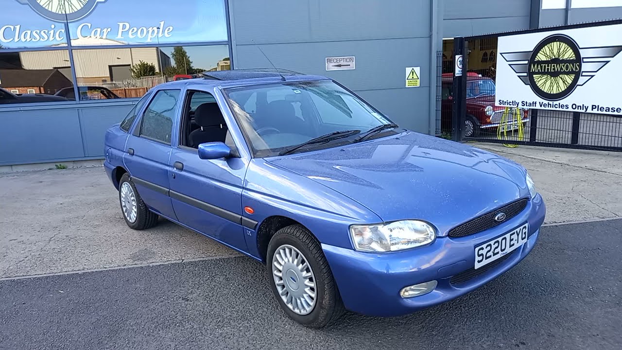 1999 FORD ESCORT LX  | MATHEWSONS CLASSIC CARS | 1 & 2 OCTOBER 2021