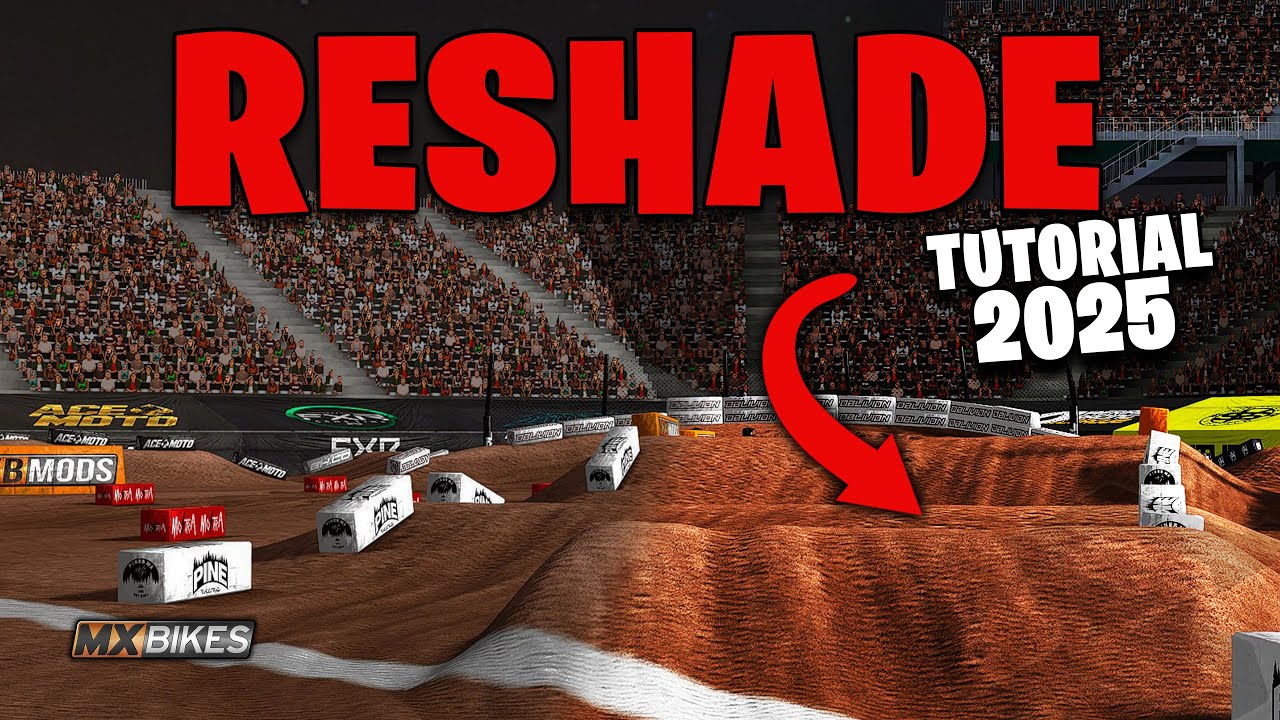 РУКОВОДСТВО ПО УСТАНОВКЕ RESHADE 2025 ДЛЯ МОТОЦИКЛОВ MX THE GAME!