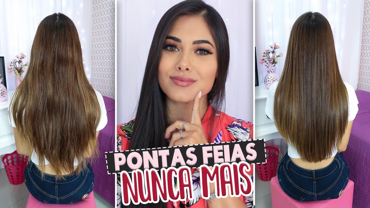 A MELHOR RECEITA CASEIRA PARA ACABAR COM AS PONTAS FEIAS