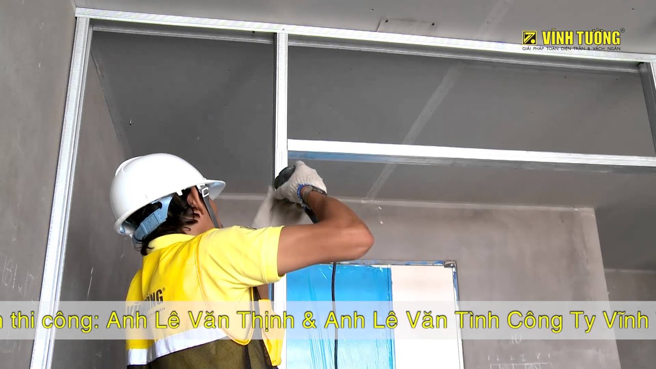 Gia cố cửa đi trên vách thạch cao (2014 - cũ) | Khung vách ngăn Vĩnh Tường V-Wall
