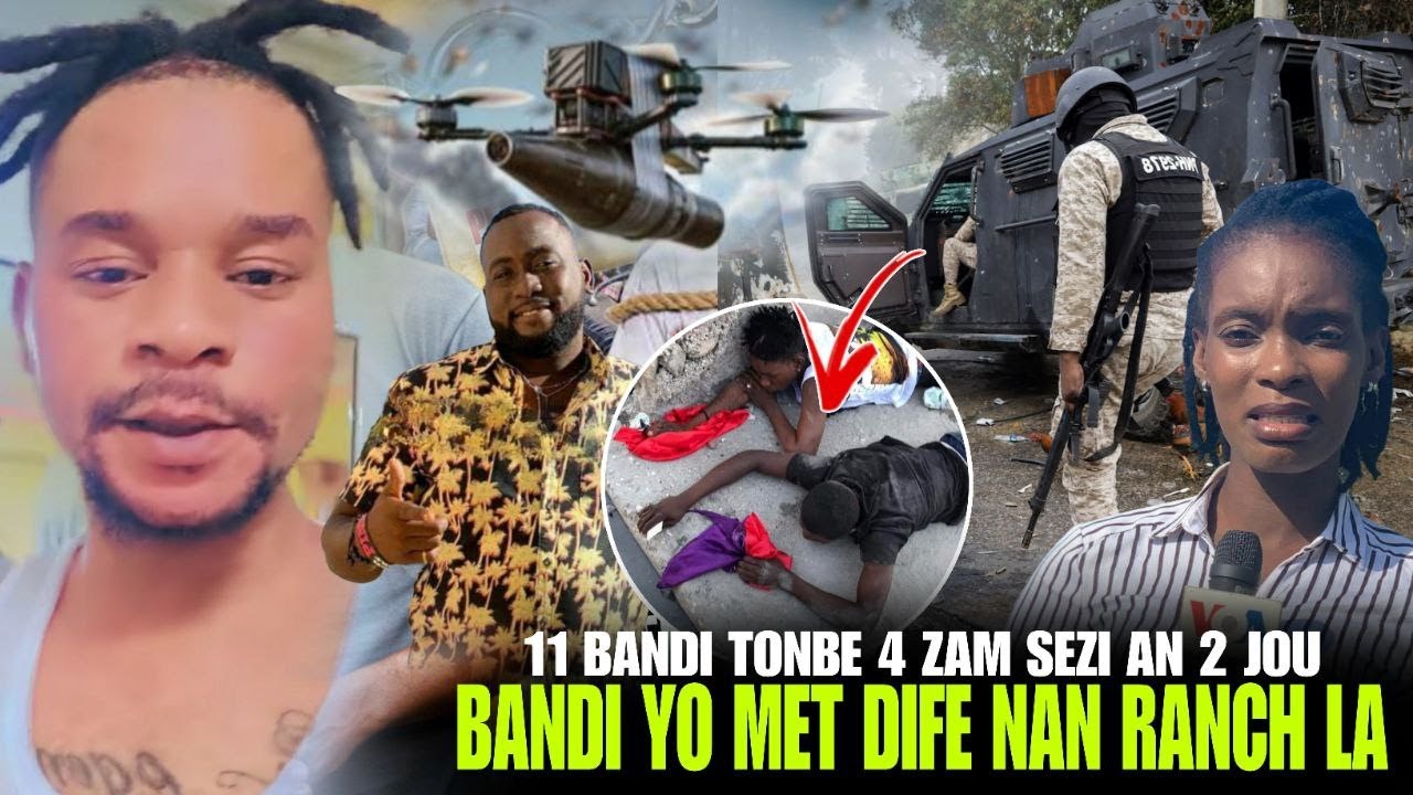 11 bandi mouri, 4 manch long sezi, Lapolis sakaje 400 Mawozo, Bandi met dife nan Ranch la, Matiado V
