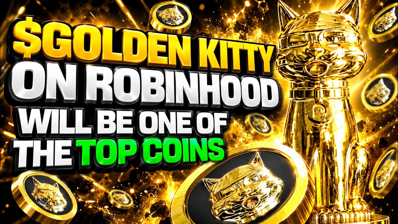 ЗОЛОТАЯ МОНЕТА НА ROBINHOOD СТАНЕТ ОДНОЙ ИЗ ЛУЧШИХ!!! GOLDEN KITTY!!!