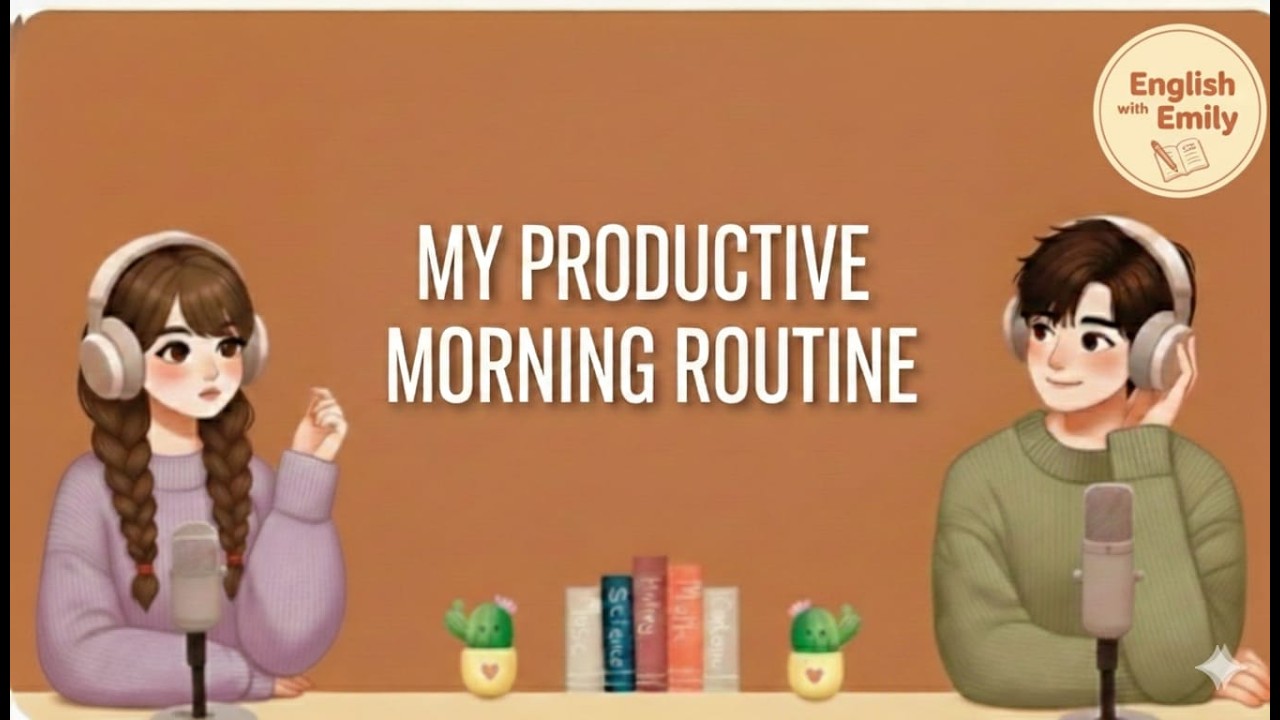 Start Your Day in English! 🧠 My Productive Morning Routine for Fluency (Result-oriented)