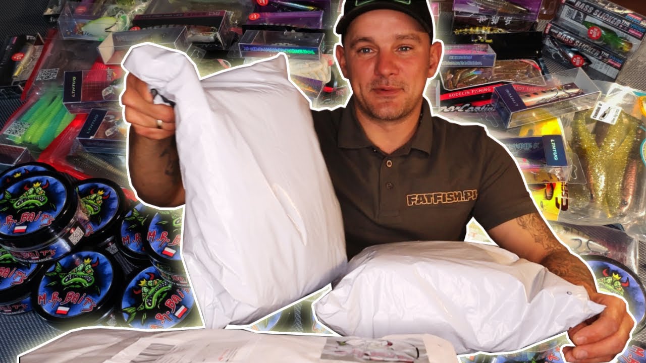 Otwieram MEGA PACZKI z PRZYNĘTAMI !!! M.R.Baits Polska, Aliexpress