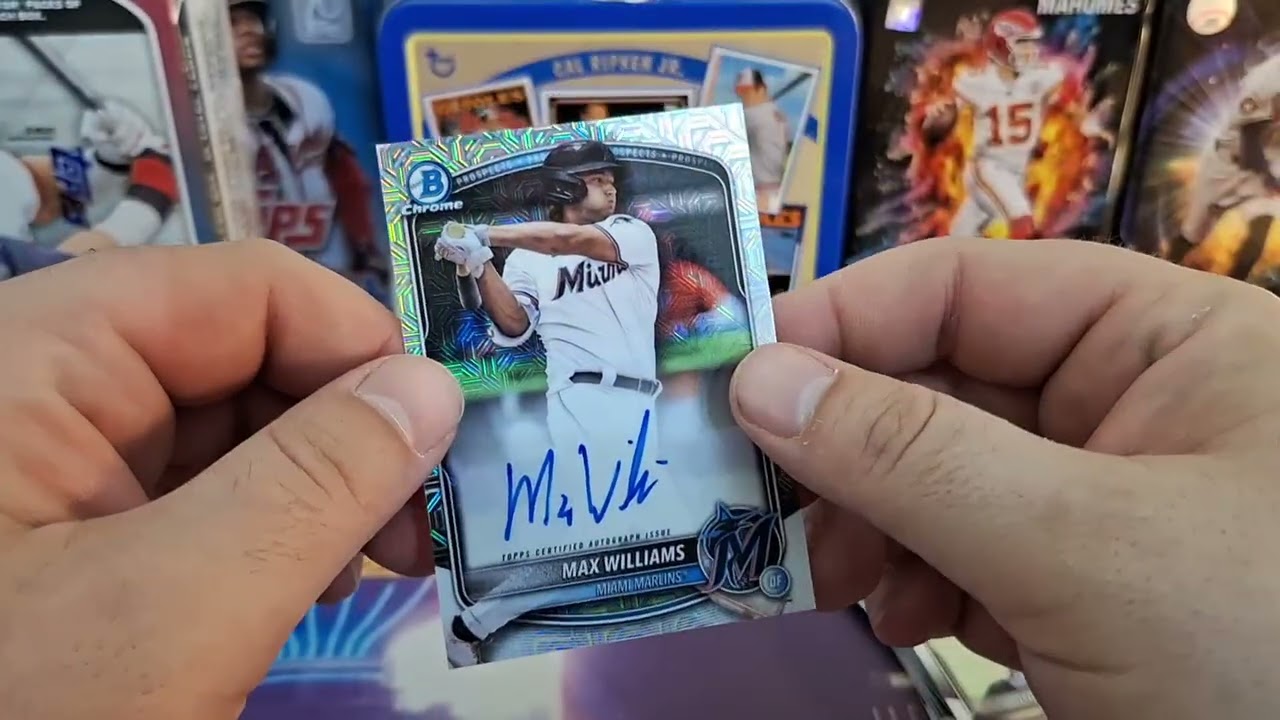 2025 Bowman Draft Mega Boxes – Auto & Color Chase!