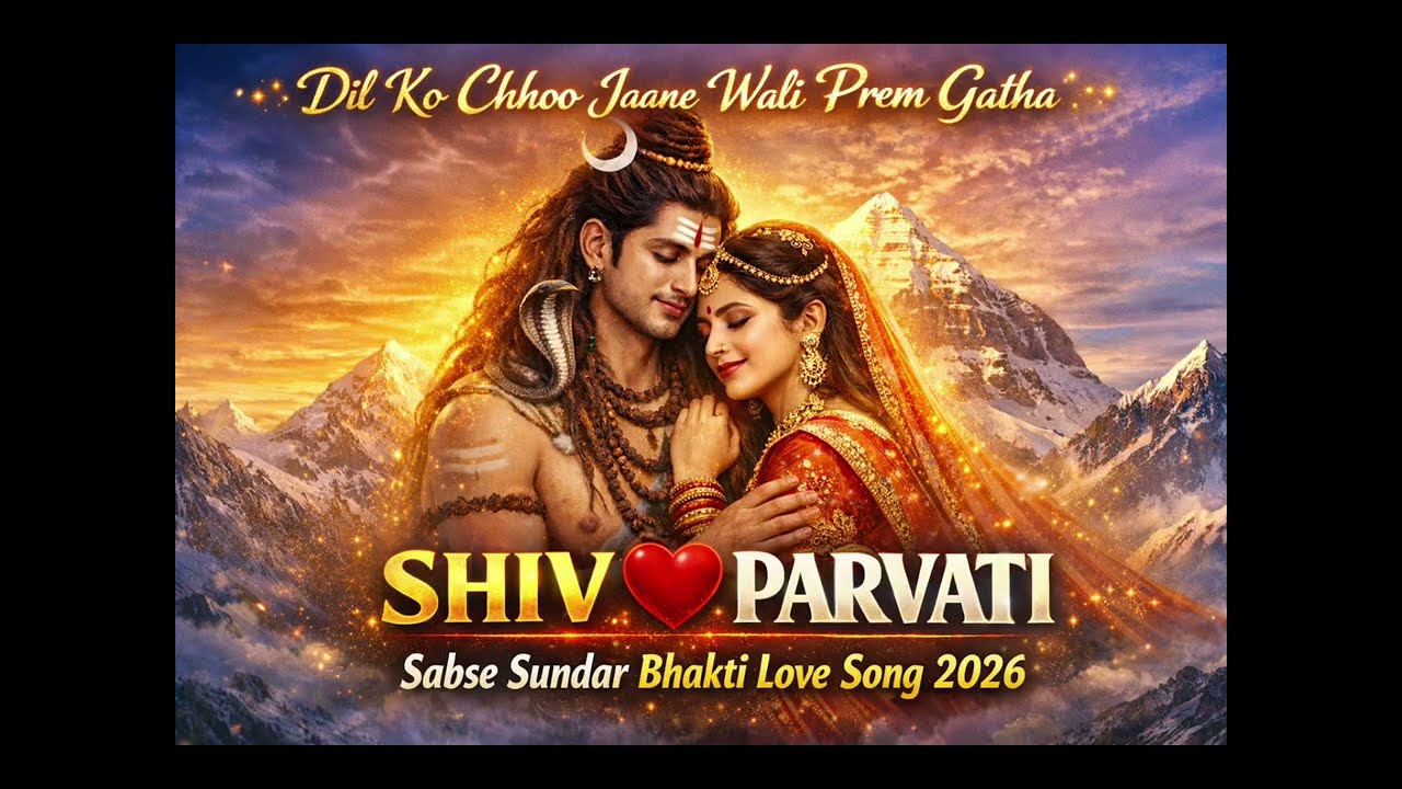 Shiv Parvati Prem Kahani ❤️ Sabse Sundar Bhakti Song#Har Har Mahadev#bhakti song#viral song