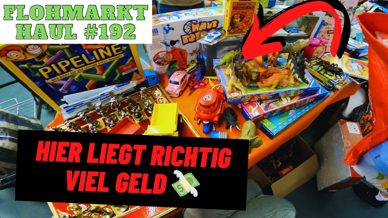 1500€ für NINTENDO SAMMELKARTEN?! Ich werde verrückt! Flohmarkt eskaliert