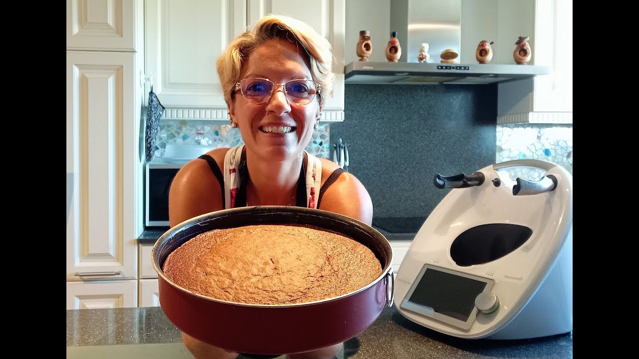 Gâteau au chocolat et courgettes facile et rapide au Thermomix