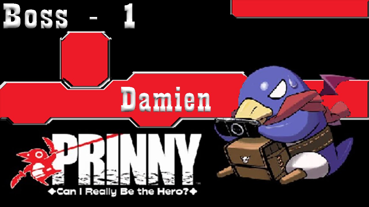 Prinny - Boss 1 - Damien [Dificuldade - Hell's Finest]