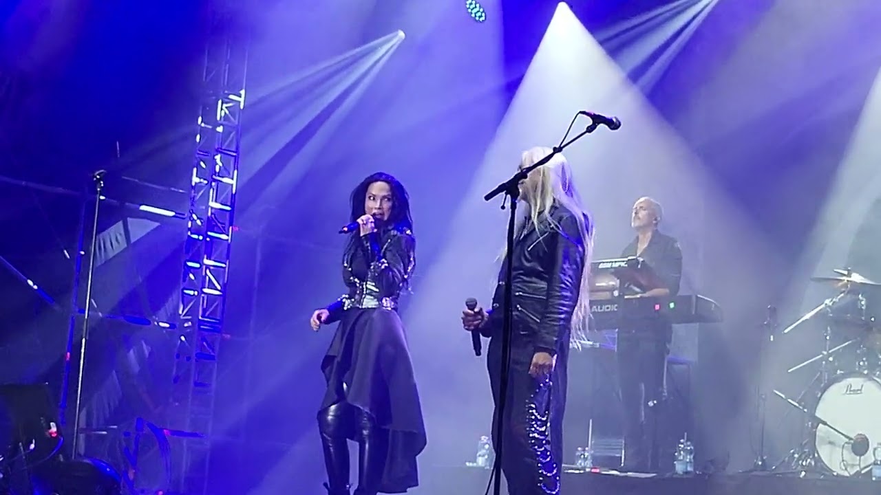 Tarja Turunen and Marco Hietala 