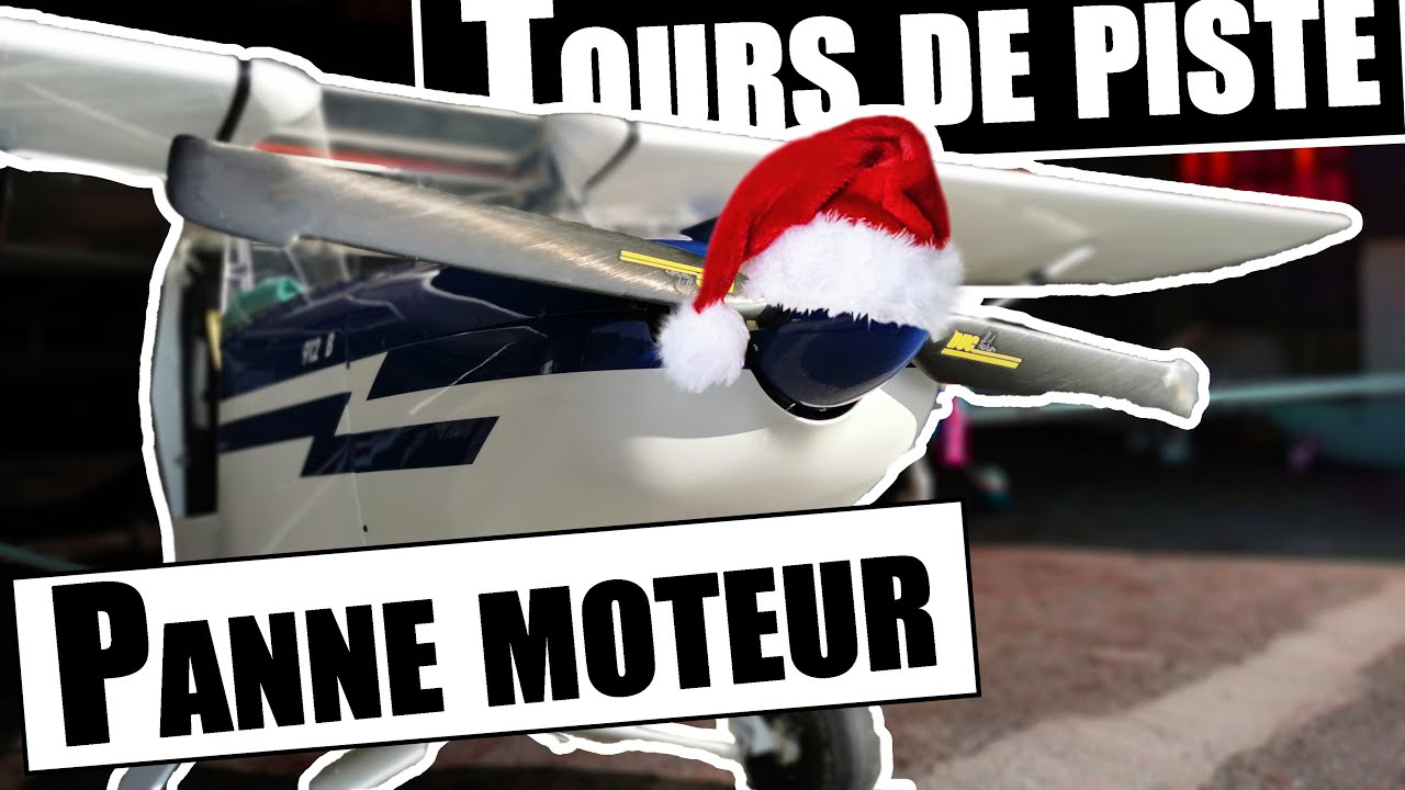 EXOS PANNE MOTEUR avion en tour de piste et Joyeux Noël en ULM multiaxe Tétras