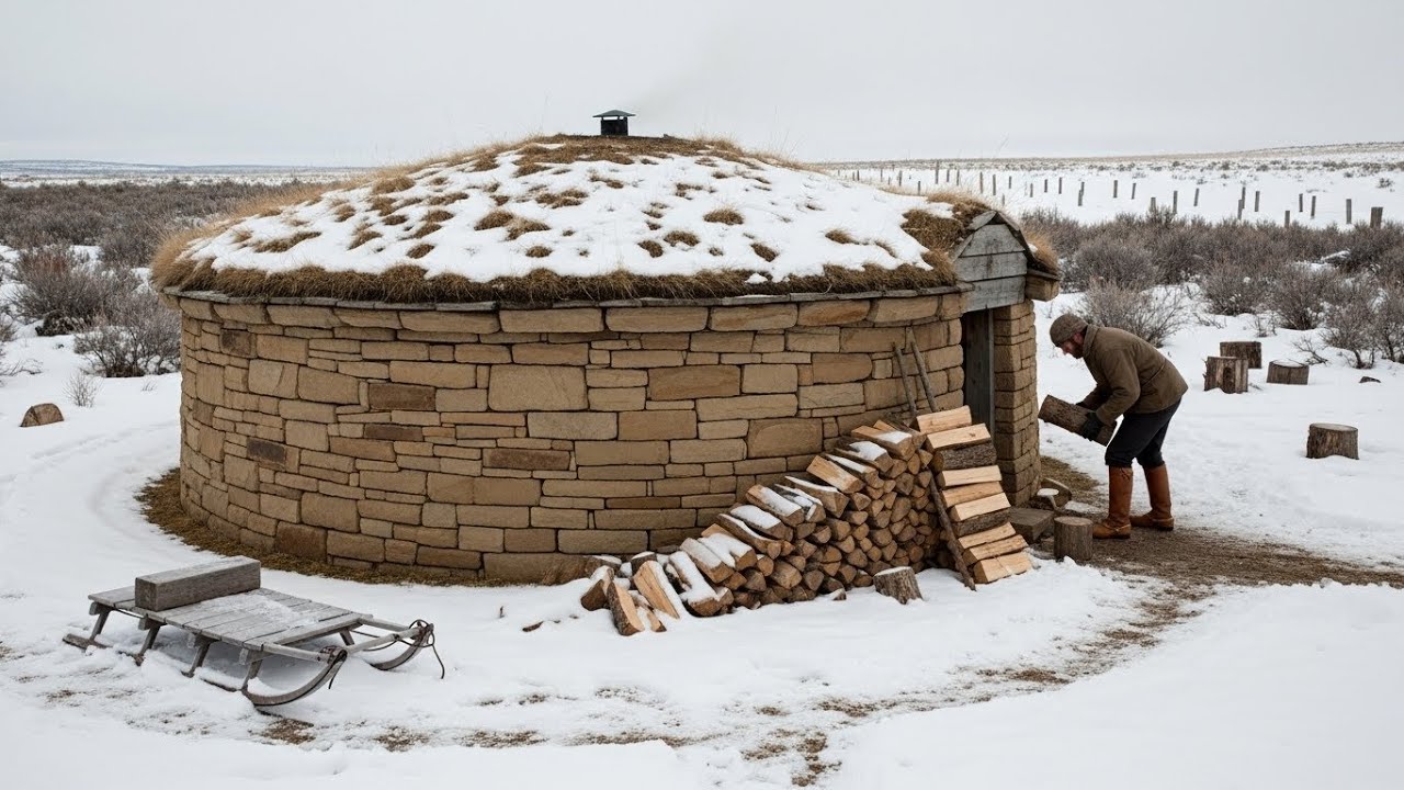 How One Hunter&rsquo;s &ldquo;Round&rdquo; Stone Cabin Kept 55&deg; More Warmth While Other Cabins Froze